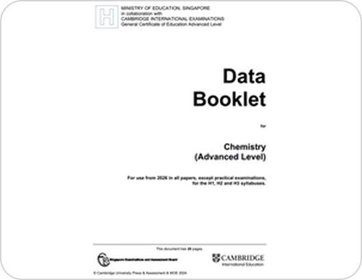 SEAB Data Booklet